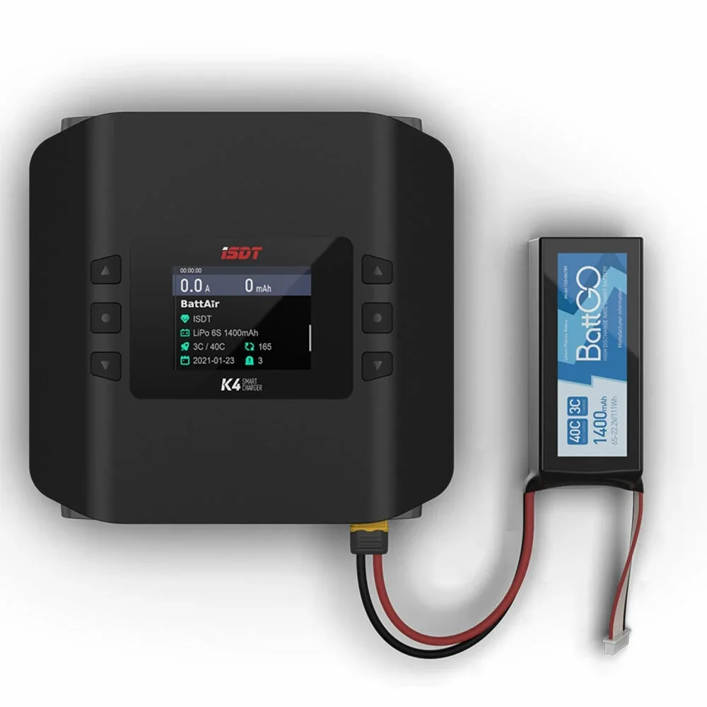 ISDT K4 Pengisi Daya Cerdas Mo - Isdt K4 Dual Lipo Charger ulasan dan harga