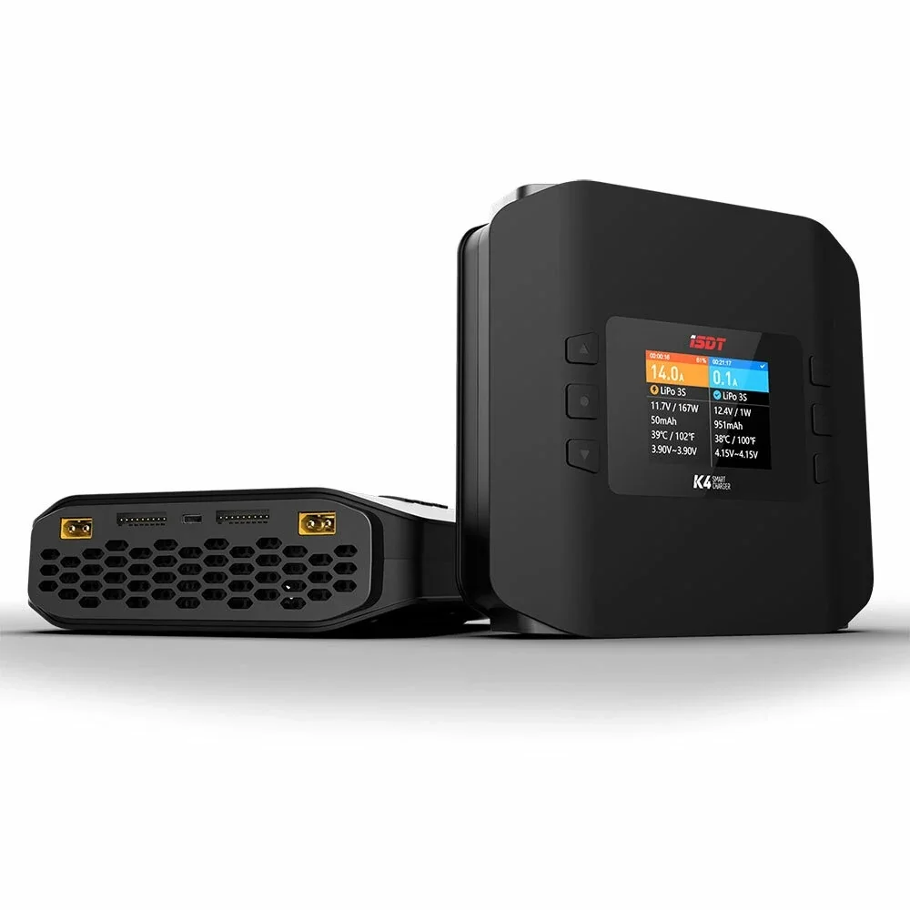 ISDT K4 Pengisi Daya Cerdas Mo - Isdt K4 Dual Lipo Charger ulasan dan harga